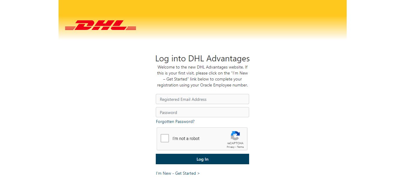 DHL Advantage Employee Login