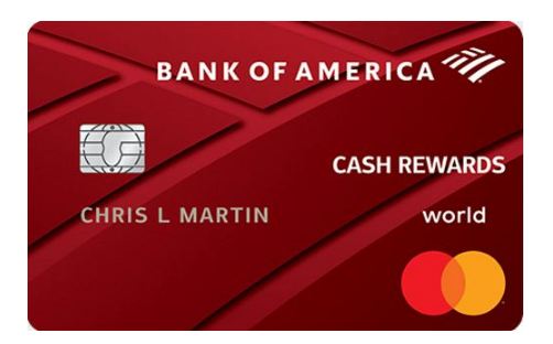 BANK OF AMERICA DEBIT CARD