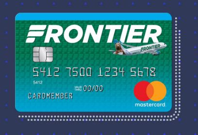 frontier credit card login