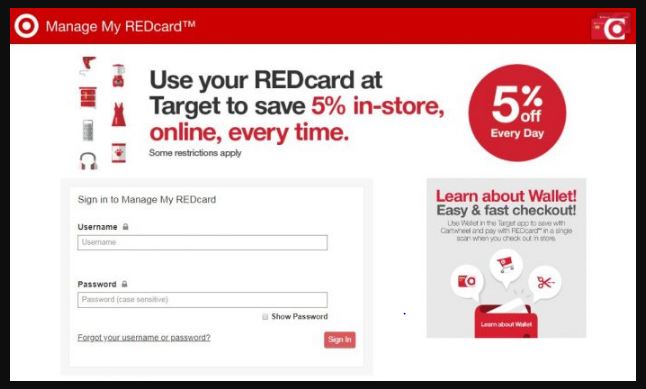 Target Red Card Activation 